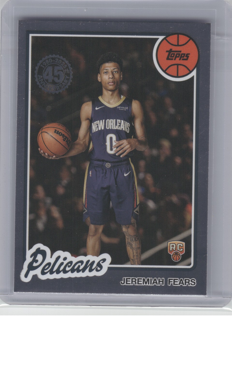 2025-26 Topps #80BK-98 Jeremiah Fears 1980-81 Topps Basketball B5R1C39