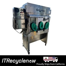 GERMFREE LFGI-4USP Glove Box Isolator Stainless Steel Lab Containment HEPA