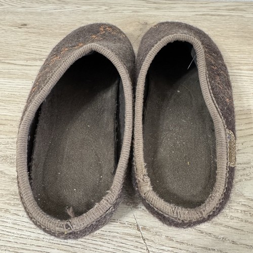 KEEN Trillium Brown Slip-on Felted Wool Mule Clog Womens Size 10 Orange Vine - Picture 11 of 11