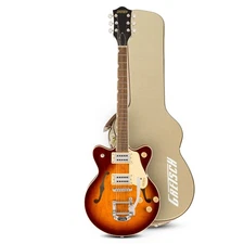 Gretsch G2655T Streamliner Center Block Jr Double Cut Forge Glow Guitar Bundle