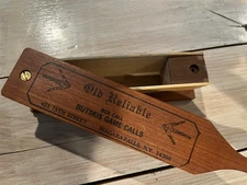 Vintage Old Reliable by Buskis Game Call Box Field Grade