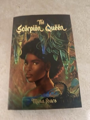 OwlCrate The Scorpion Queen Mina Fears Signed Edition Hardcover Dust Jacket