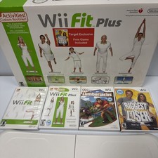 Wii Fit Plus Balance Board con 4 giochi ❗️TESTATO E FUNZIONANTE bello