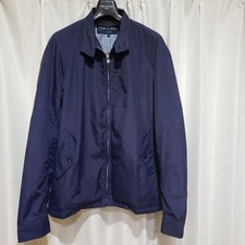 COMME des Gar ons Navy Zip Jacket L Size Stylish with Pockets Rare Dyeing