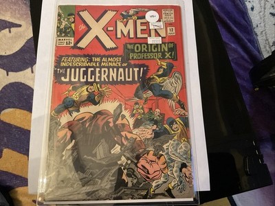 Marvel X-Men No. 12 Comic Book the Juggernaut Origin of Professor