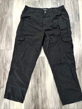 5.11 Tactical Cargo Work Pants Utility Black Men's 38 x 32 approx. 