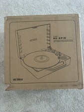 Victrola Re-Spin Sustainable Bluetooth Suitcase Record Player - BRAND NEW