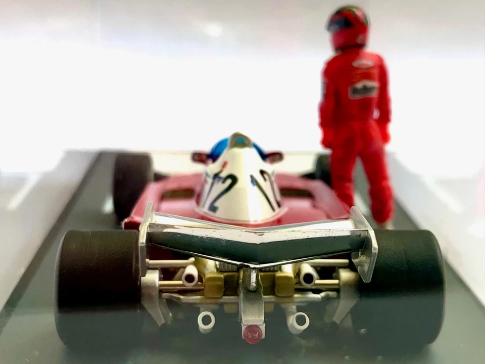 F1 1/43 Hot Wheels Elite Ferrari 312T3 N°12 Gilles Villeneuve 1st Canada GP 1978 - Immagine 3 di 3