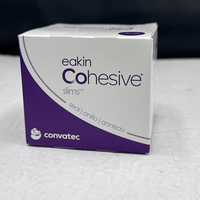 CONVATEC #839005 EAKIN COHESIVE SLIMS; 10 Seals;New in Sealed Box