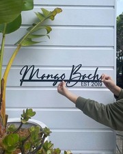 Raised 3D Metal Letters Sign ,Floating Metal Letters Sign, Custom Business Logo,