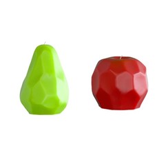 Pear Snake Fruit Shape Silicone Mold For Making Soap Chocolate