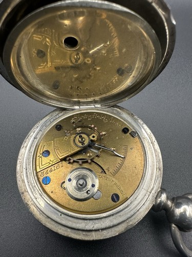 Rare 1884 Hampden Watch Co. 18s 7j Key Wind Key Set Cleaned And Serviced - Picture 9 of 15