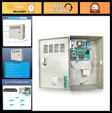 4 Channel 12V DC Power Supply Box for CCTV Security Cameras  DVRs, 3A Output