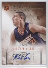 2013-14 Panini Intrigue Impact Rookie Auto 32/75 Alex Len #24 Auto 0n7