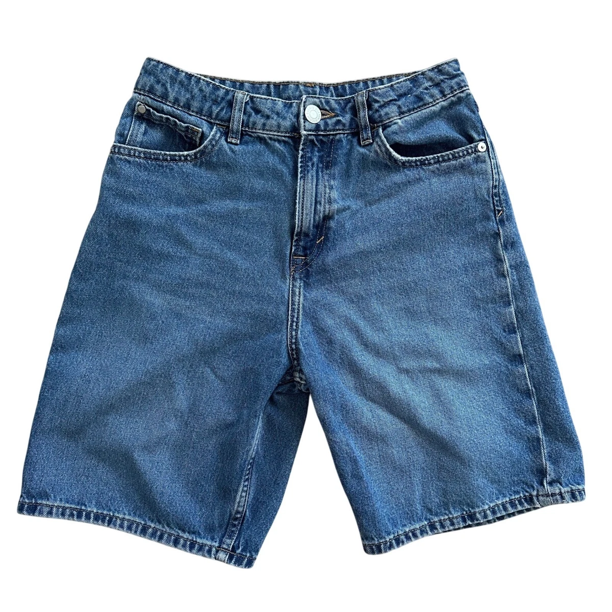 Short En Jean H&M Pour Bébé Fille 12-18 Mois - Occasion Très Bon état, 100% Coton