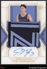 2024 National Treasures Gold FOTL Yuki Kawamura RPA Rookie LOGO PATCH AUTO /20