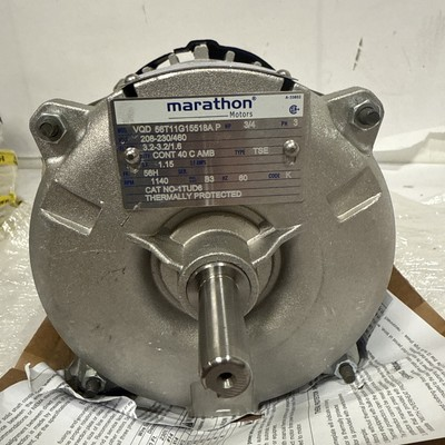 #ad Marathon Motors 056T11G15518A Direct Drive Motor 3 4 hP
