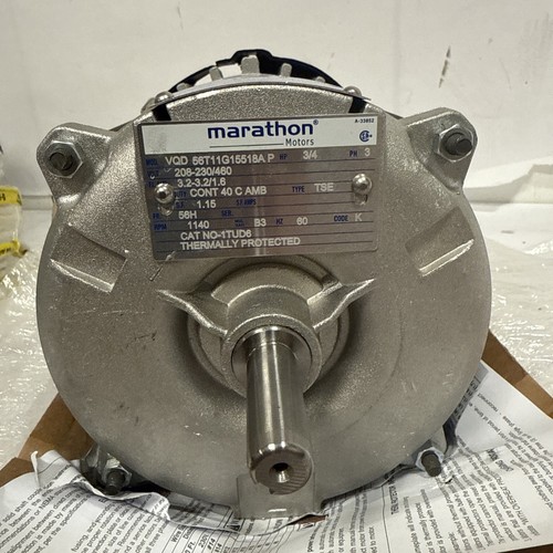 Marathon Motors - 056T11G15518A Direct Drive Motor 3/4 hP - Picture 1 of 4