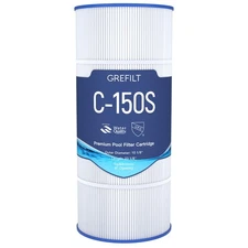 C150S Pool Filter Cartridge, Compatible with Hayward CX150XRE, Hayward SwimCl...