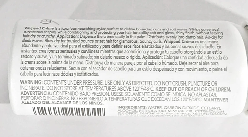 Sebastian Crema Batida Ligero Acondicionador Estilo Látigo 0.9 OZ Viaje NUEVO Foto 2 de 3