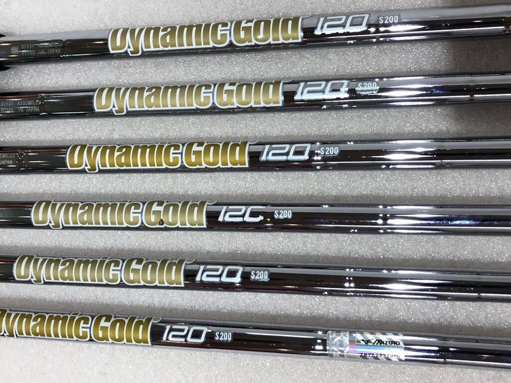 Golf Iron Set Mizuno Pro 225 Dynamic Gold 120 S200 6pcs 5-P