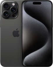 Apple iPhone 15 Pro Max - 512 GB - Black Titanium (Unlocked Apple iPhone 15 Pro Max - 512 GB - Black Titanium (Unlocked