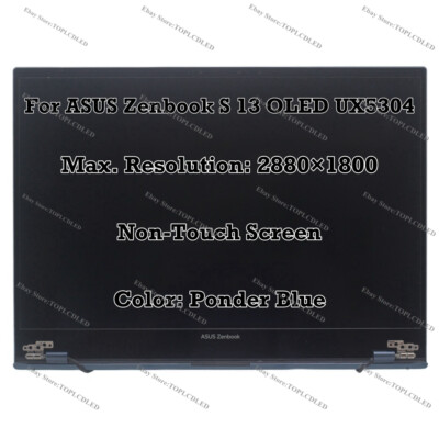 ASUS Zenbook S 13 OLED UX5304 2.8K Non-Berühren Bildschirm LCD Anzeige Komplett