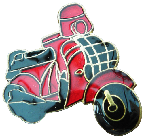 Mod Scooter Pin Badge Mods Vespa Brooch