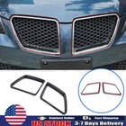 Abs Carbon Fiber Exterior front Grille frame Cover Trim For Pontiac G8 08-09 Us