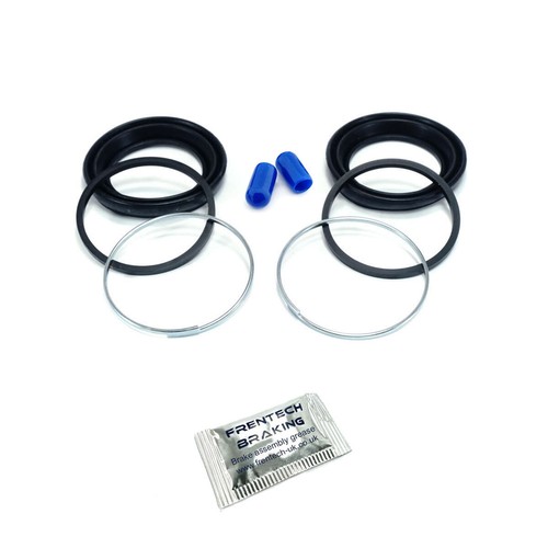2x Front Caliper Repair Kits & Pistons For Porsche 924 1977-1985 (Solid Disc) - Picture 2 of 7