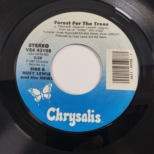 Huey Lewis & The News "I Know What I Like" 45 Vg+ Tested Picture Sleeve - 第 6/7 張圖片
