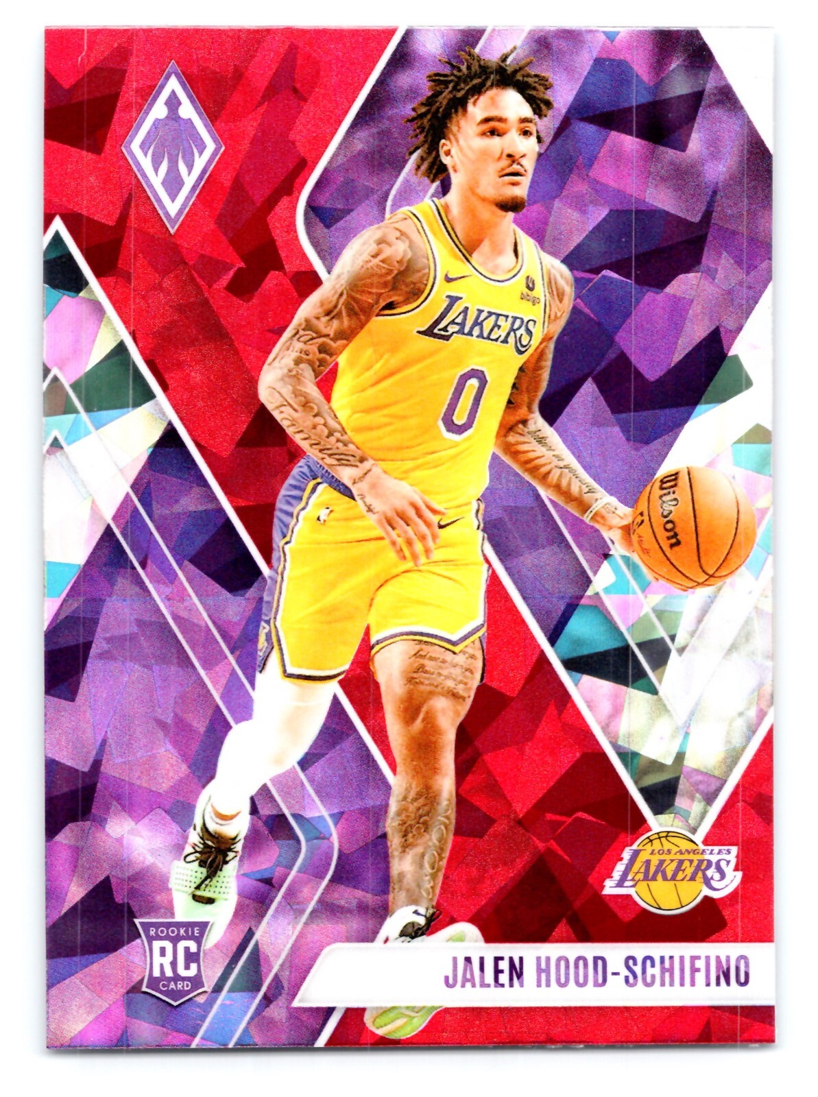 2023-24 Panini Phoenix - Rookies Red Ice Phoenix #260 Jalen Hood-Schifino (RC)