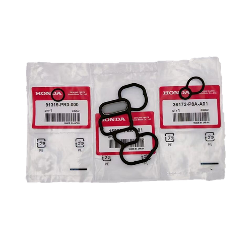 VTEC Solenoid Spool Valve Gasket Kit for V6 Honda Accord Odyssey Pilot Ridgeline - Picture 8 of 8