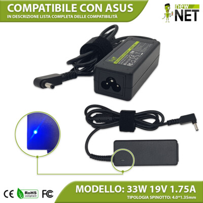 Original Asus ADP-33AW 19V 1.75A 33W AC Power Adapter 4 Mm X 1,35 Mm - Foto 7