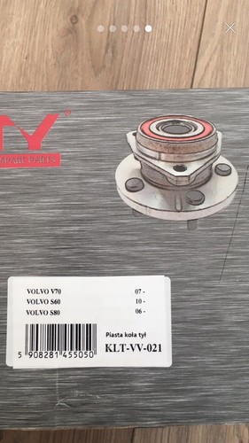 volvo rear wheel bearing V70,S60,S80 - Picture 5 of 5