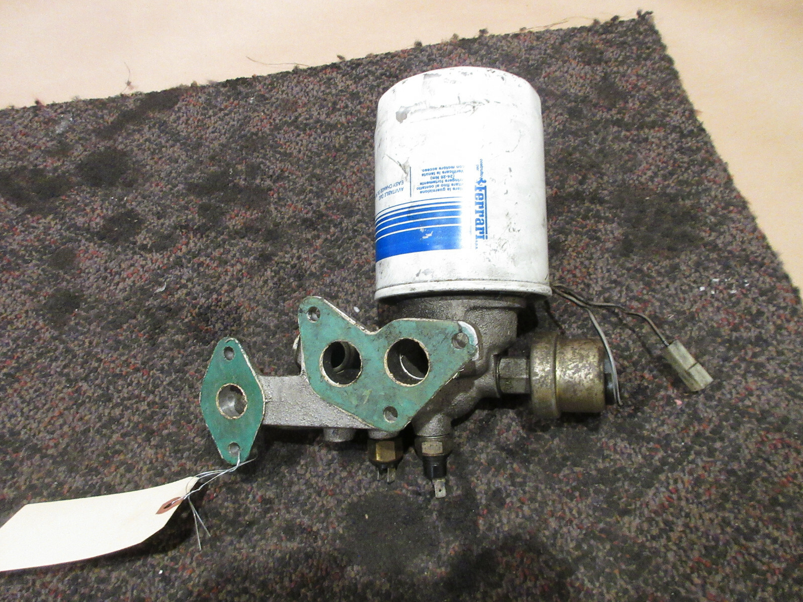 Ferrari Testarossa  - Oil Filter Support / Housing - Part# 125824