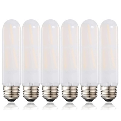Dimmable Frosted E26 Edison Bulb 8W Equal 75 watt Light Bulb AC120V Daylight ...