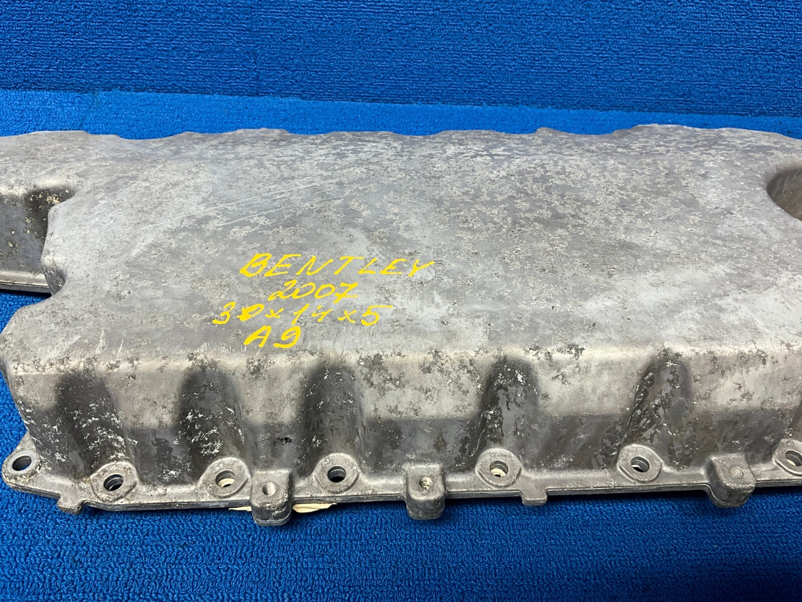 2006 - 2010 BENTLEY CONTINENTAL GT GTC ENGINE OIL PAN OEM