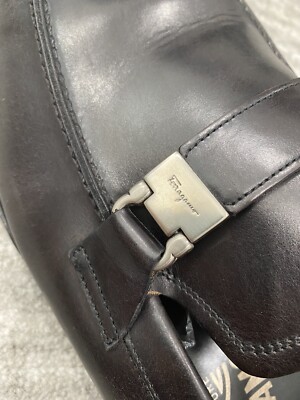 Salvatore Ferragamo men’s work shoes Amazon.com | Ferragamo SEUL (EE/Wide) Leather Cap Toe Welted  main image 4