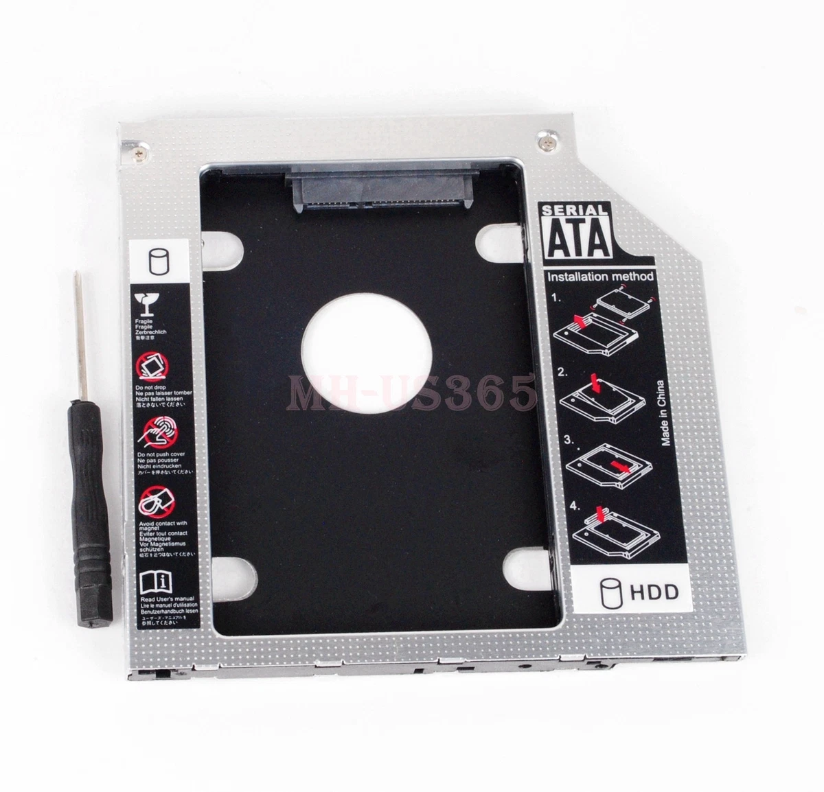 2nd HDD SSD SATA Hard Drive Caddy For Acer Aspire V3-572p V3-572g.