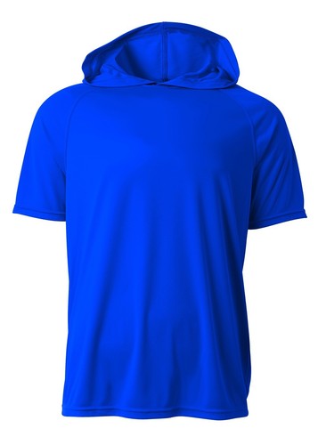 A4 Youth Cooling Performamce Short Sleeve Hooded T-Shirt - NB3408 - Picture 8 of 11