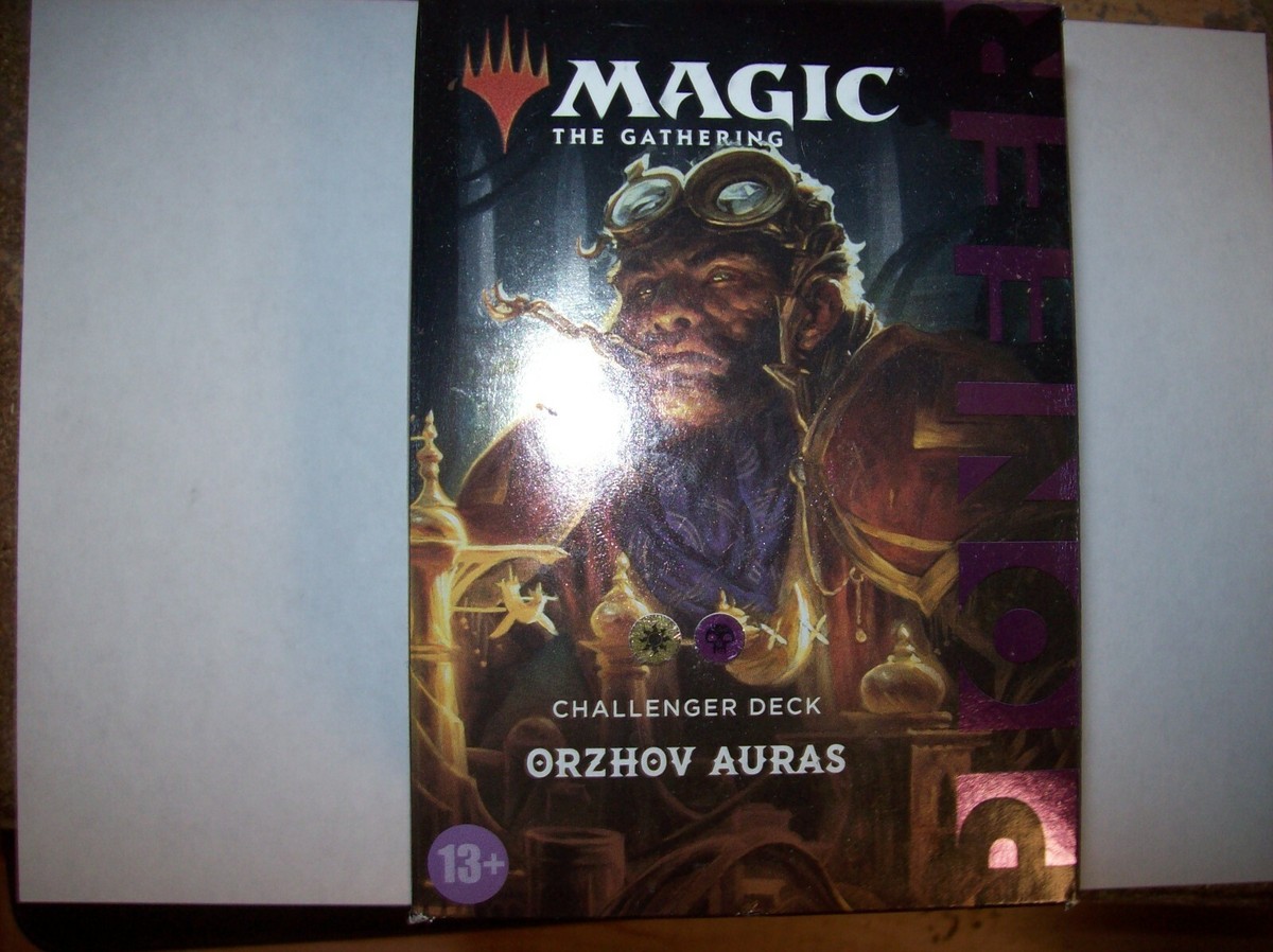 MTG Magic the Gathering PIONEER CHALLENGER DECK ORZHOV AURAS Sealed Free  Ship | eBay