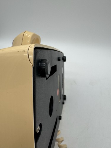 Vintage AT&T 100 Drucktastentelefon Tischtelefon Neuwahl stumm beige ungetestet - Bild 7 von 12