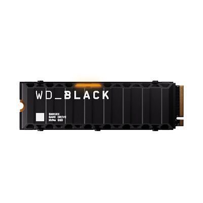 WD_BLACK 4TB SN850X NVMe Internal Gaming Solid State Drive with Heatsink - Wo...