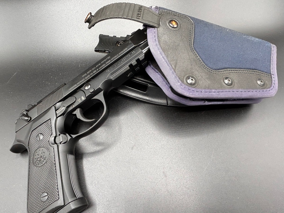Safariland 7378 ALS Holster For Beretta 92FS - FDE Right Hand, Flex Paddle/Belt Loop, IDPA Approved