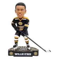 Willie Oree Boston Bruins 100th Anniversary Bobblehead NHL Hockey