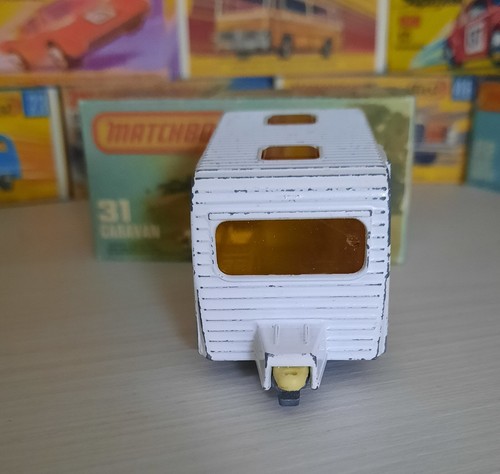 ⭐️Matchbox Superfast No.31 Caravan⭐️gebraucht⭐️inkl. neuer Repro Box⭐️ - Bild 2 von 5
