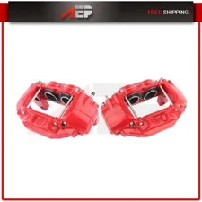 Front Brake Calipers Accessories Kit 2PCS For 2008-2015 Toyota Sequoia Tundra