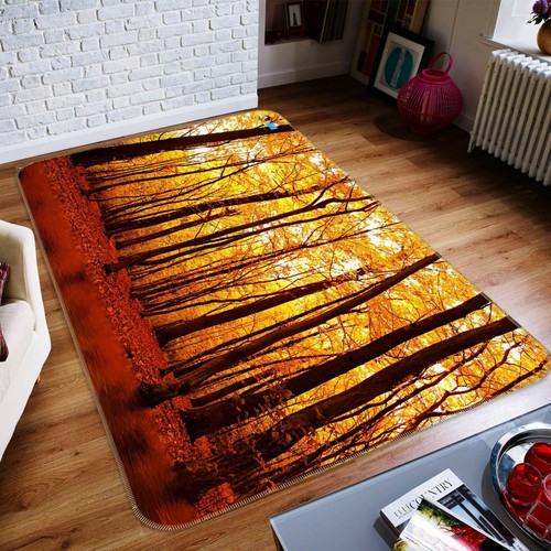 3D Herbst Wald NAM611 Spiel Teppich Mat Elegant Foto Teppich Fay - Bild 1 von 5