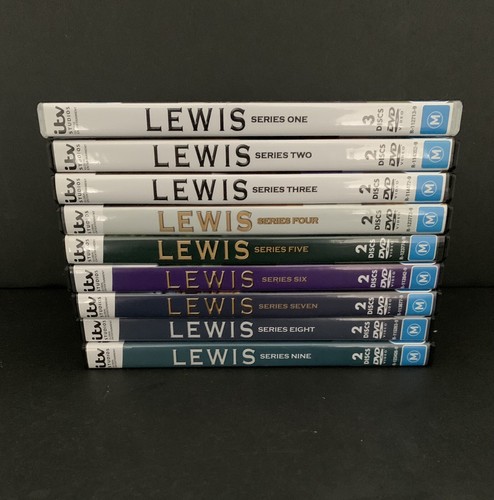 Lewis The Complete Series 1-9 DVD Season 1 2 3 4 5 6 7 8 9 Crime Drama Region 4 - Picture 2 of 4